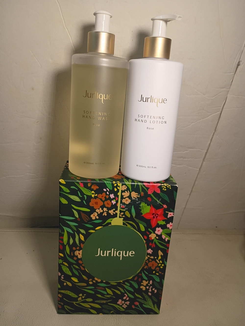 Jurlique Softening Hand Care Set - Rose 2 x 300 ml / 10.1 fl oz NIB HTF